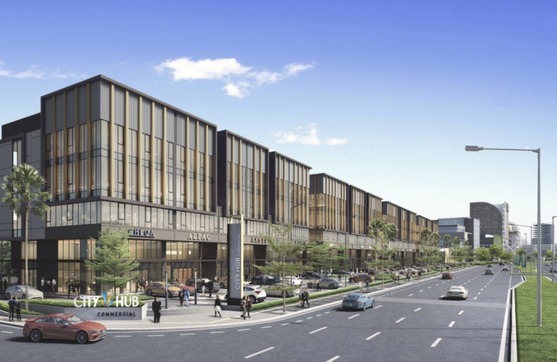 Ruko dan Graha Premium City Hub Commercial Summarecon Serpong Boulevard