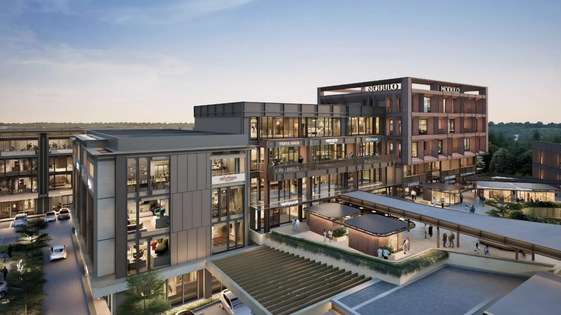 Ruko komersial Blueprint BSD City pusat gaya hidup dan desain